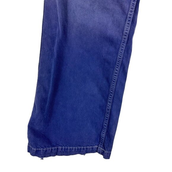 Zara Indigo Blue‎ Baggy Fit Jeans Size 36 - Picture 4 of 9